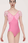 Wear Moi Miosotis Lace Short Sleeve Adult Leotard